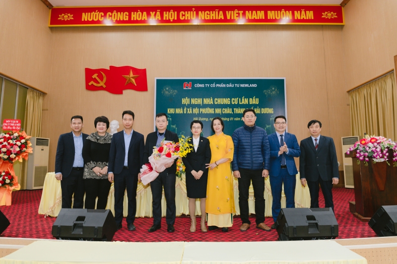 Công ty Cổ phần Đầu tư Newland tổ chức hội nghị Khu nhà ở xã hội phường Nhị Châu, thành phố Hải Dương lần đầu