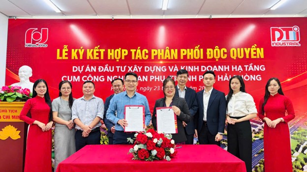 NEWLAND HỢP TÁC CÙNG DTJ INDUSTRIAL: PHÂN PHỐI ĐỘC QUYỀN CỤM CÔNG NGHIỆP AN PHỤ (47,3 HA)
